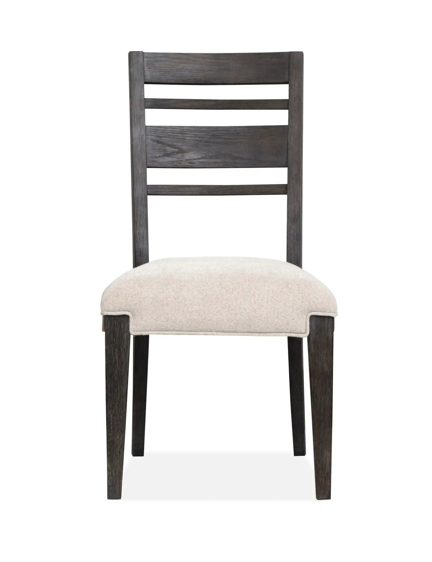 Plum Creek Upholstered Side Chair With Wood Back