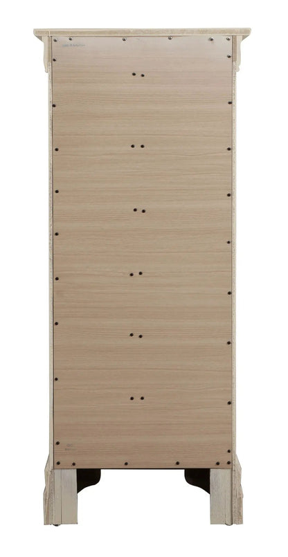 Traditional Style Lingerie Chest Timeless by Unique Piece Furniture in natural wood with screws on Tampa Home & Garden Store