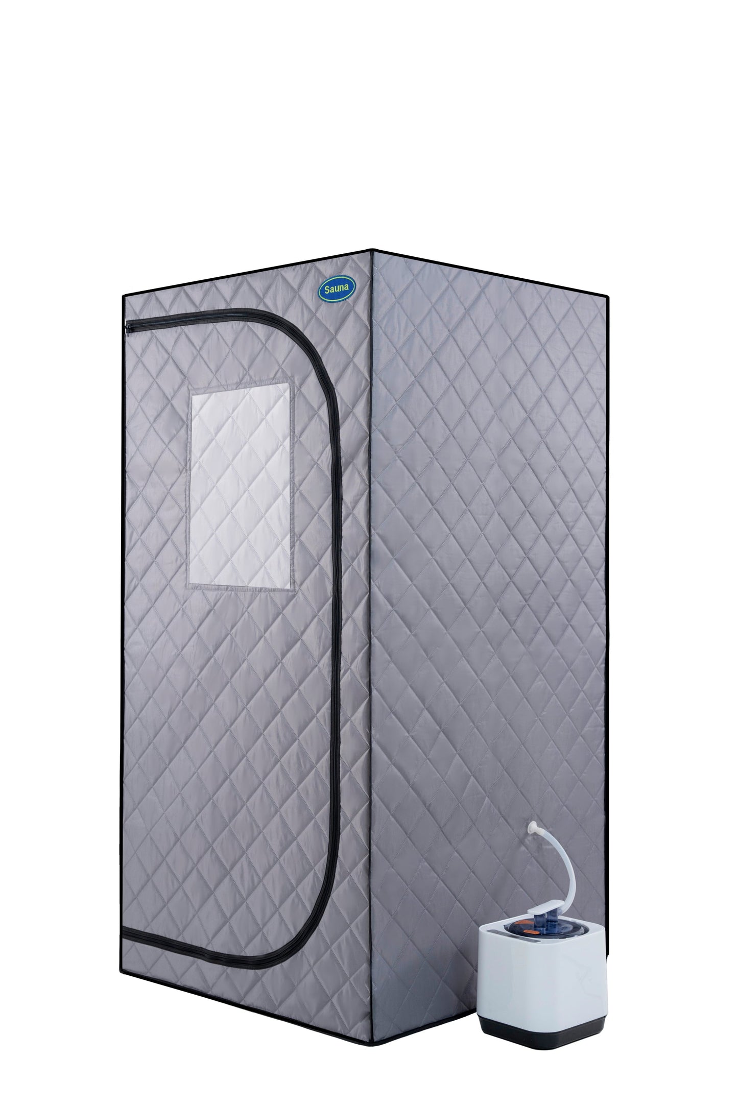 Portable Grey Mini Steam Sauna Tent and Home Spa