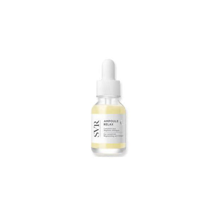 SVR Ampoule Relax Yeux eye serum bottle with dropper, pale yellow liquid on Tampa Home & Garden Store