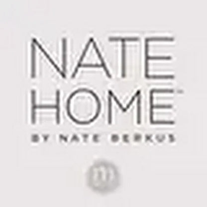 Nate Home by Nate Berkus logo on light background on Tampa Home & Garden Store