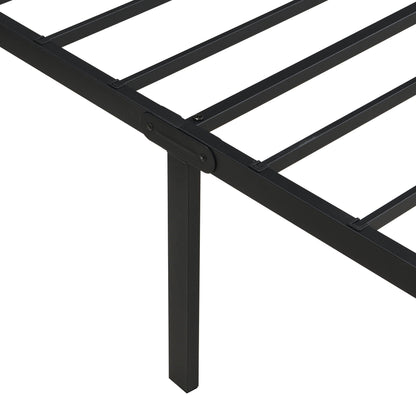 Heavy Queen Bed Frame With Steel and Quiet Slats
