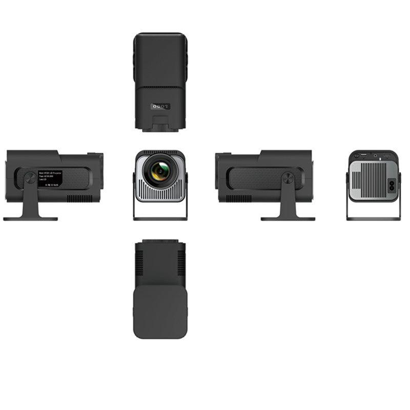New Bluetooth Home Portable Mini Projector black compact unit with front lens by My Store on Tampa Home & Garden Store