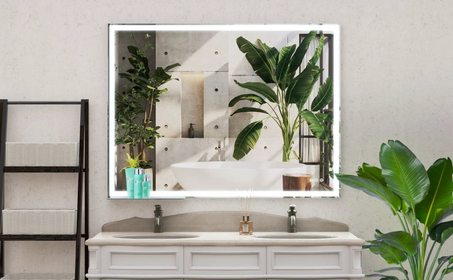 LED Vanity Mirror with Touch Switch and Anti Fog