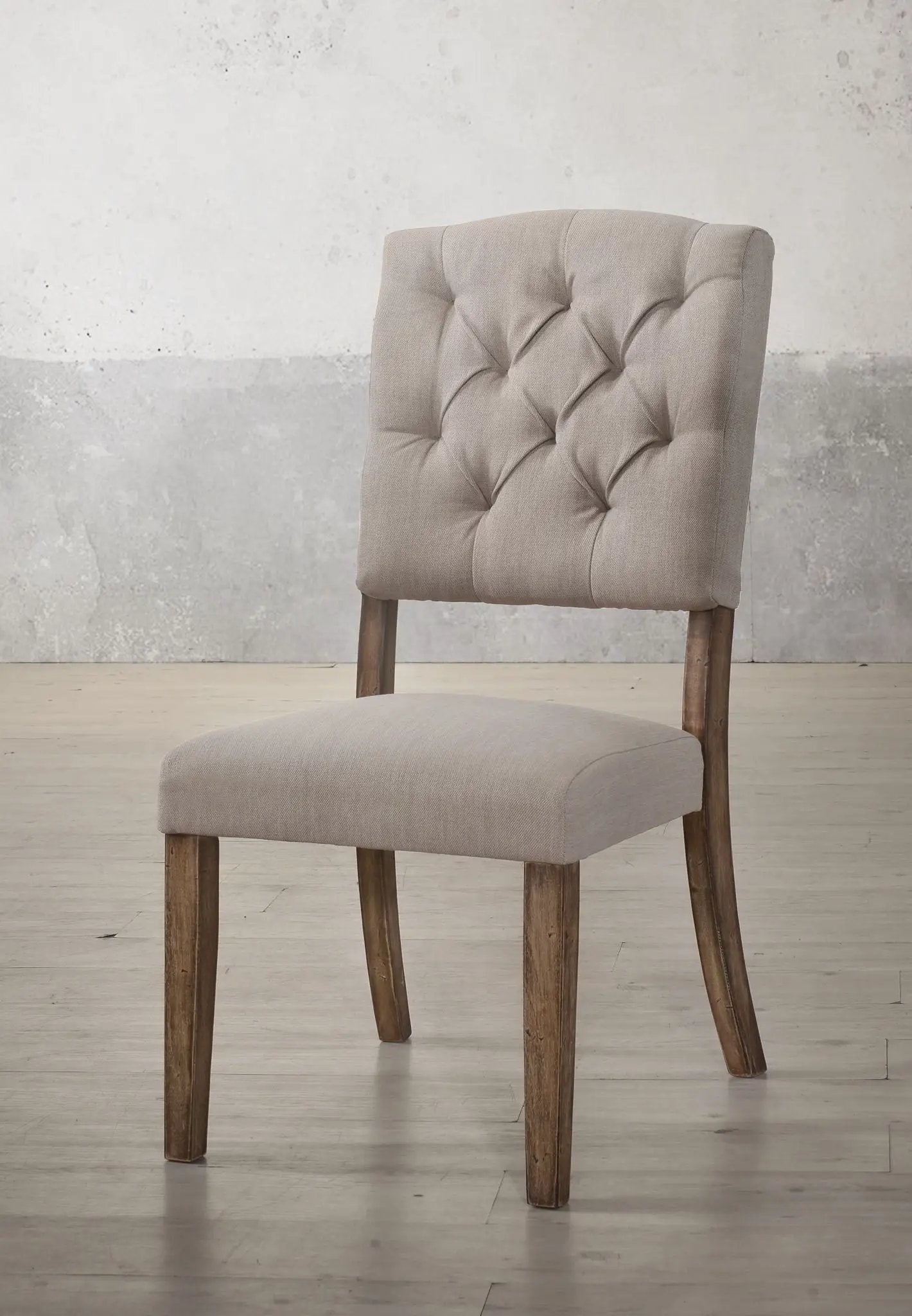 Bernard Weathered Side Chair Set of Two Dining