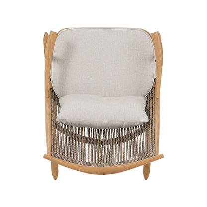 Elegant Outdoor Rocking Chair And Maple Finish