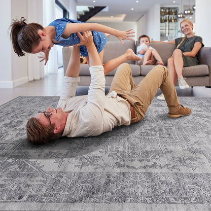 Marfi Oriental Trendy Rug for Modern Living Room