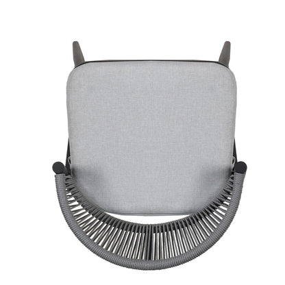 Outdoor Counter Stools with Wicker and Metal