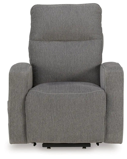 Starganza Power Lift Recliner lift chair in gray fabric by Unique Piece Furniture on Tampa Home & Garden Store