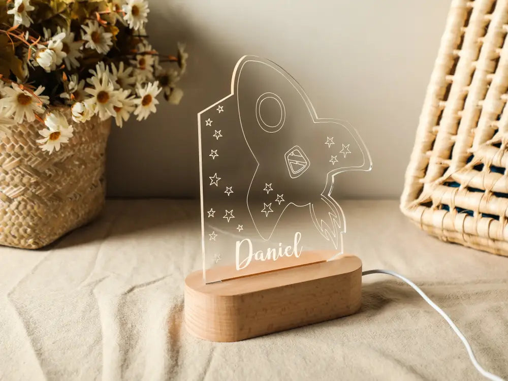 Custom Name Usb Led Night Light and a Gift