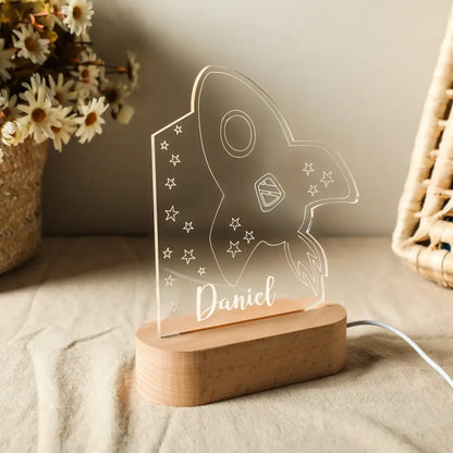 Custom Name Usb Led Night Light and a Gift