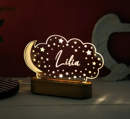 Custom Name Usb Led Night Light and a Gift