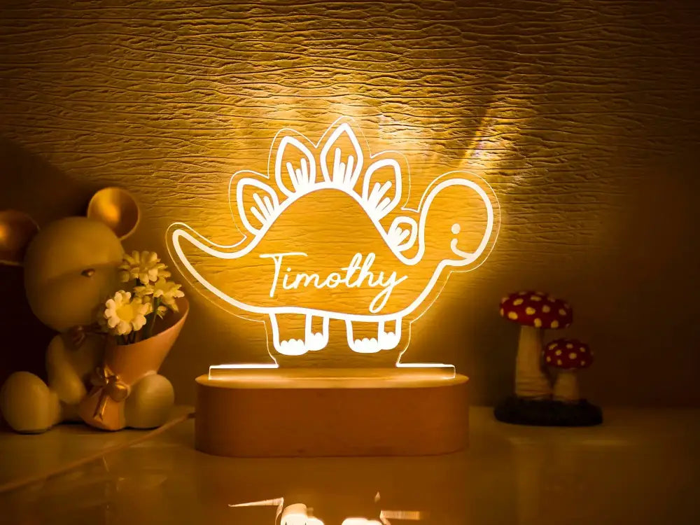Custom Name Usb Led Night Light and a Gift