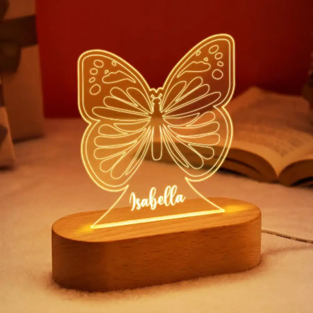 Custom Name Usb Led Night Light and a Gift
