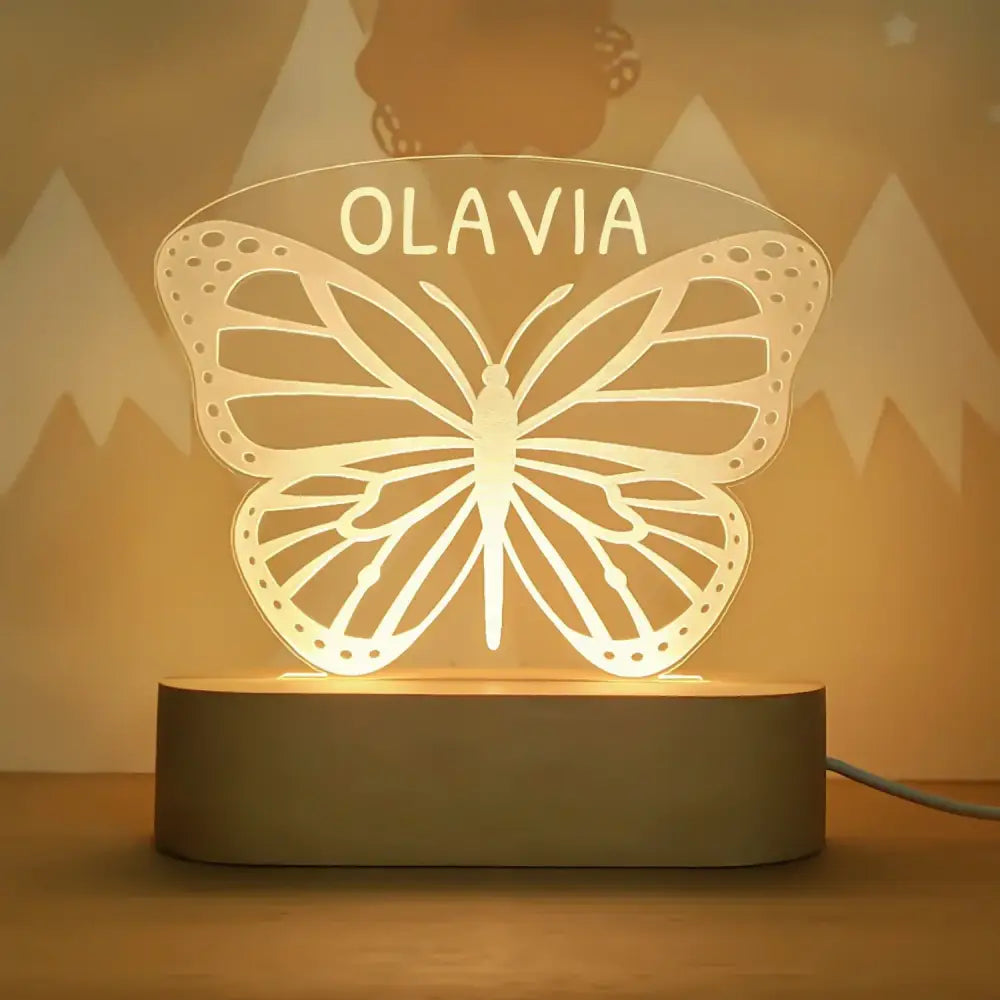 Custom Name Usb Led Night Light and a Gift