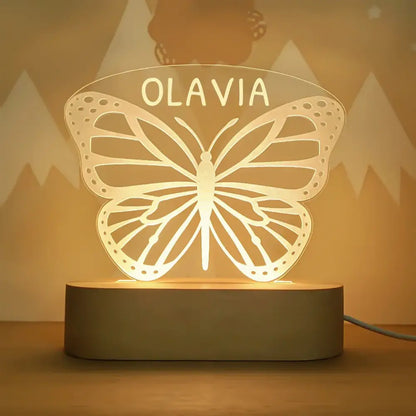 Custom Name Usb Led Night Light and a Gift