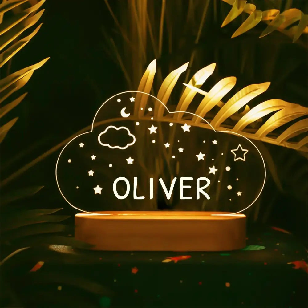 Custom Name Usb Led Night Light and a Gift