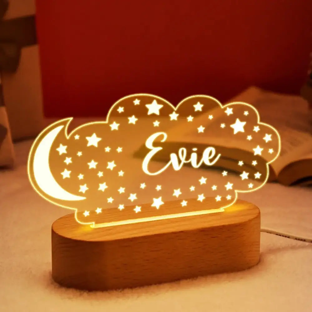Custom Name Usb Led Night Light and a Gift