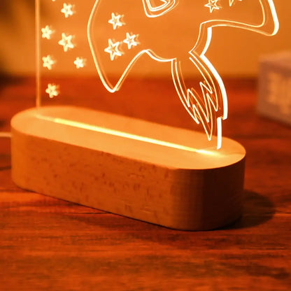 Custom Name Usb Led Night Light and a Gift