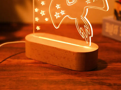 Custom Name Usb Led Night Light and a Gift