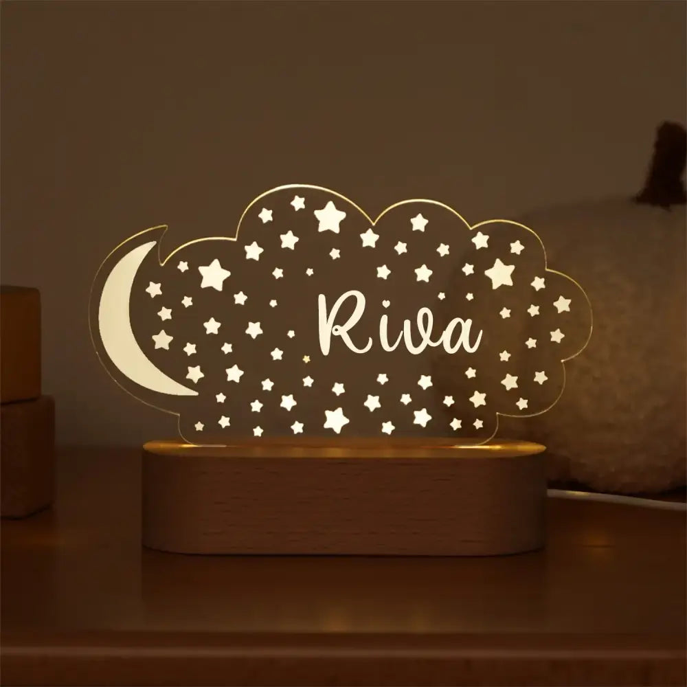 Custom Name Usb Led Night Light and a Gift