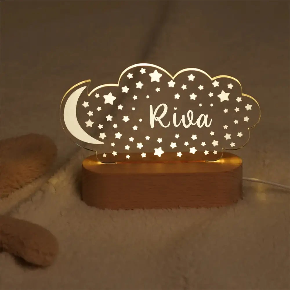 Custom Name Usb Led Night Light and a Gift