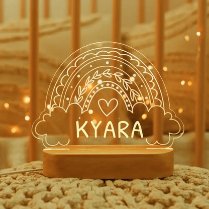 Custom Name Usb Led Night Light and a Gift