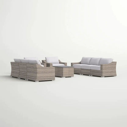 Outdoor Sofa Seating Group with Cushions