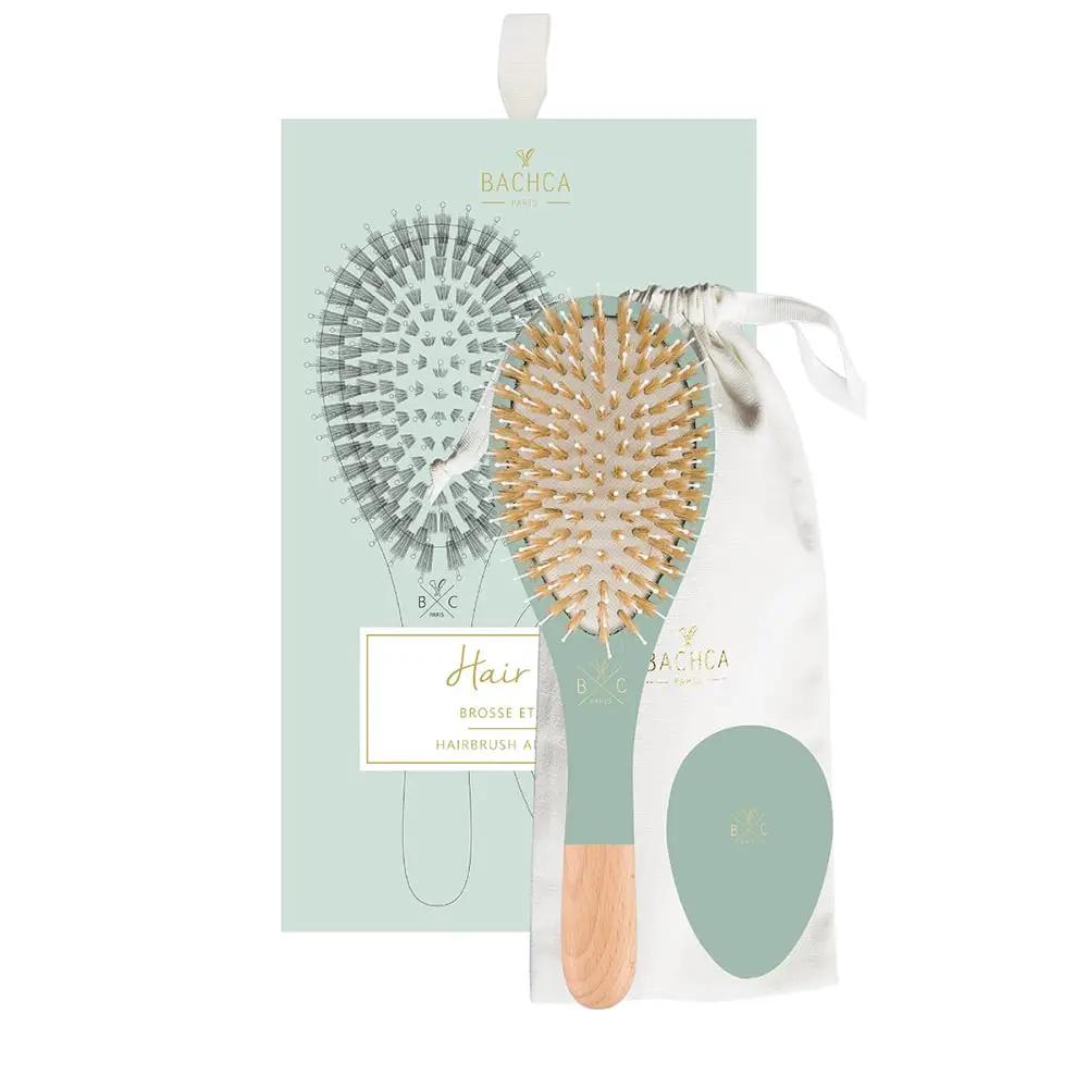 Bachca Hair Kit Light Green 3 Pc Set With Mirror