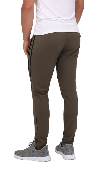 Ultimate Flex Jogger Sweatpants, men's SCR Sportswear joggers with black side stripes on Tampa Home & Garden Store