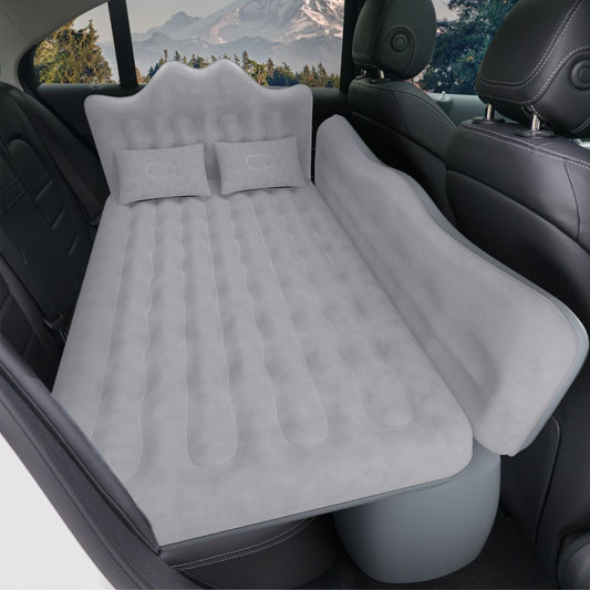 Umbrauto car air mattress 29.53in wide with pump and pillows, gray backseat camping bed on Tampa Home & Garden Store