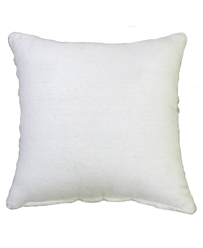 Decorative Beige Accent Throw Pillow 20x20 in woven fabric by Vibhsa on Tampa Home & Garden Store