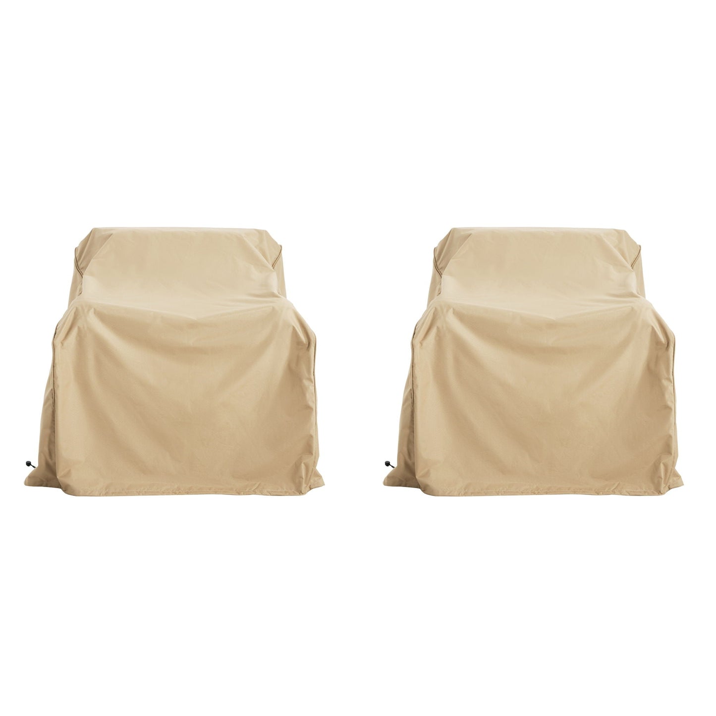 Shield Outdoor Patio Club Chair Cover beige for 2 by HouseOfZazla on Tampa Home & Garden Store