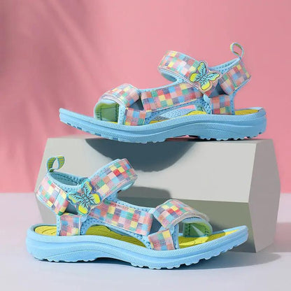 Princess Beach Shoes for Children Soft Soles