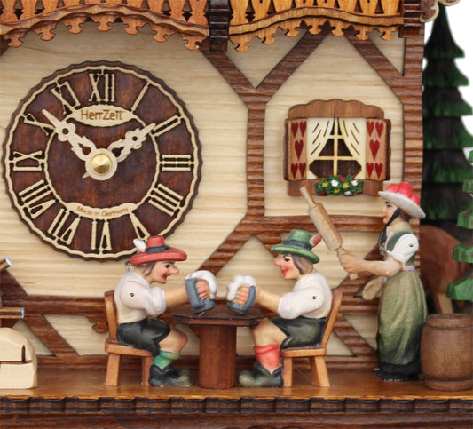 The Tipsy Brothers - HerrZeit by Adolf Herr Quartz Cuckoo Clock - Tampa Home & Garden Store