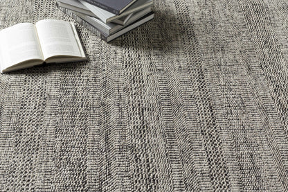 Balaclava Area Rug in gray textured loop pile by Boutique Rugs on Tampa Home & Garden Store