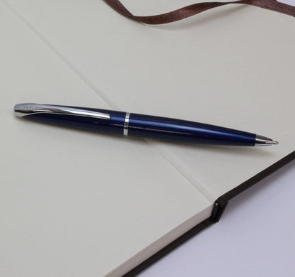 ATX Translucent Blue Lacquer Ballpoint Pen with silver clip by A.T. Cross on Tampa Home & Garden Store