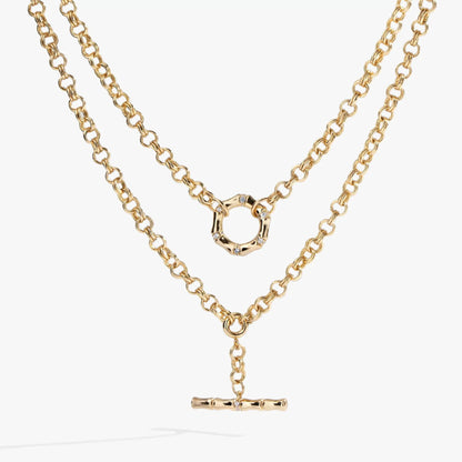 Bamboo Convertible Necklace and Bracelet