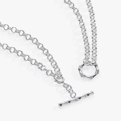 Bamboo Convertible Necklace and Bracelet