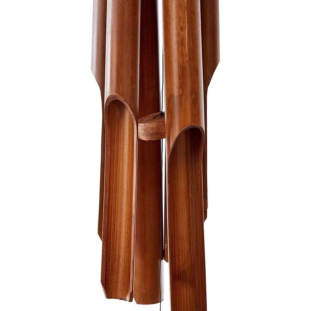 Bamboo Wind Chime Handmade Wall Hanging Garden