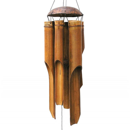 Bamboo Wind Chime Handmade Wall Hanging Garden