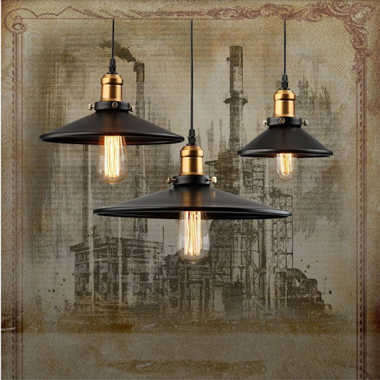 Bar and Restaurant Counter Chandelier Iron Lamp Pot Cover - Tampa Home & Garden Store