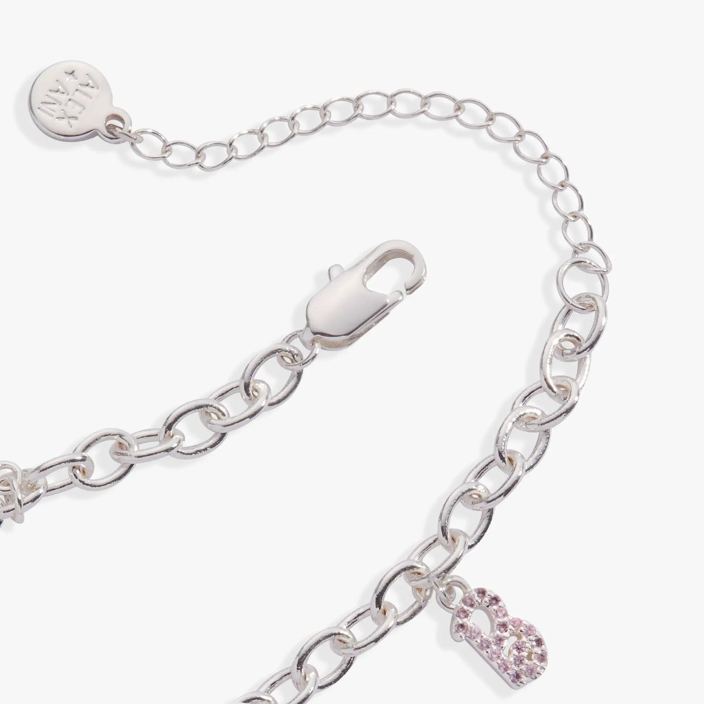 Barbie Chef Charm Bracelet with Pink Rolling Pin