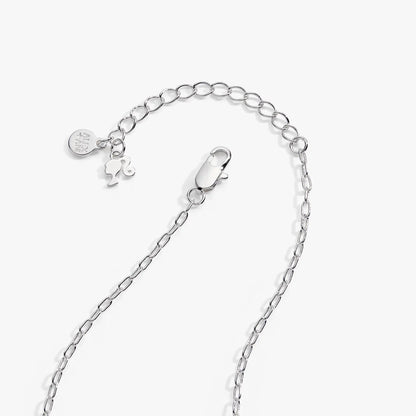 Barbie Tennis Charm Pendant Necklace with silver-tone chain and two charms by ALEX AND ANI on Tampa Home & Garden Store