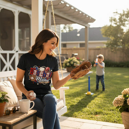 Soft Baseball Mama Tee and a Game Day Gift