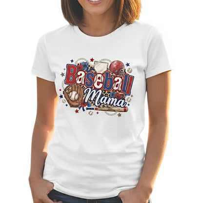 Soft Baseball Mama Tee and a Game Day Gift
