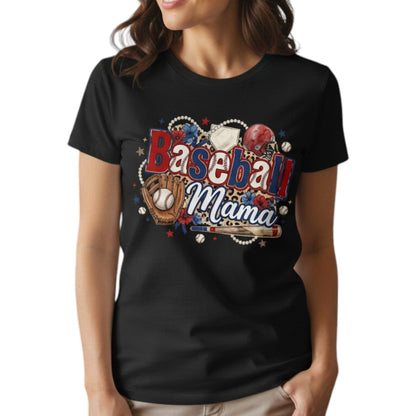 Soft Baseball Mama Tee and a Game Day Gift