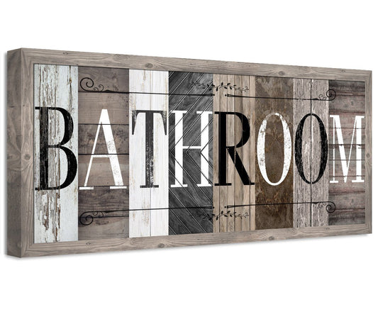 Bathroom in Multi Pattern - Canvas - Tampa Home & Garden Store