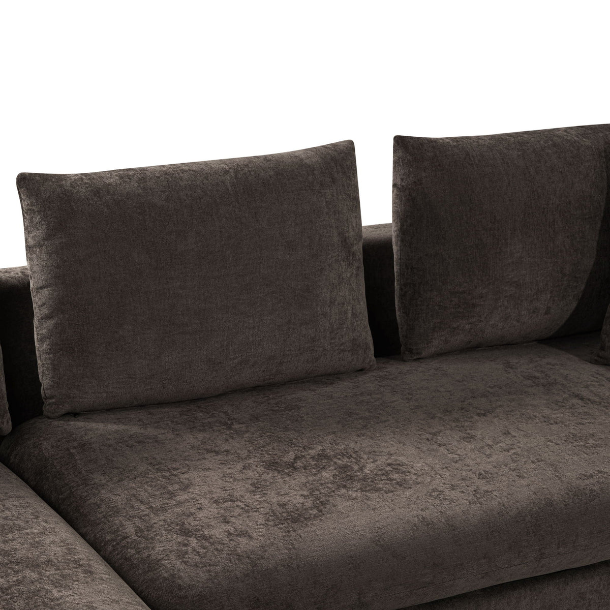 Modern L Shaped Sofa With Storage And Upholstery