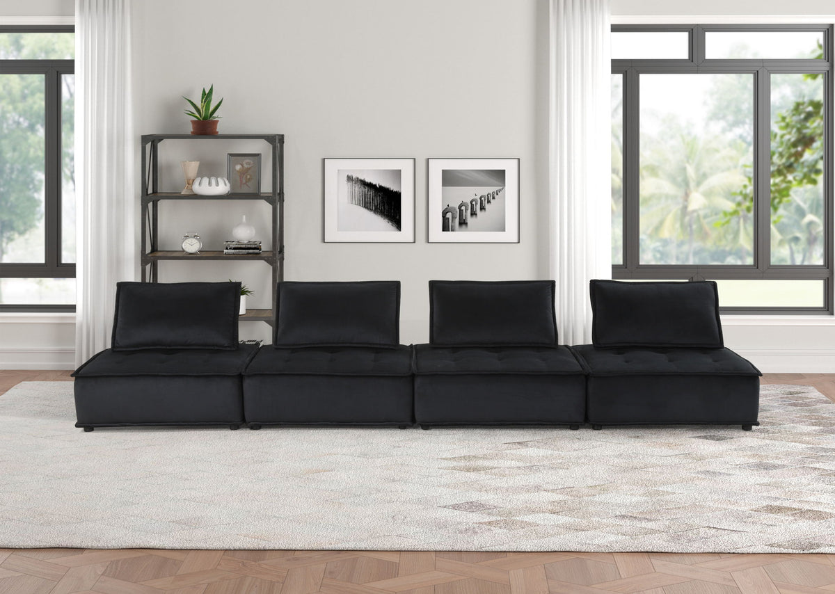 Anna Soft Modular Sofa and Four Seater Comfort